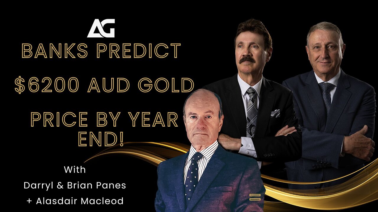 Banks predict $6200 AUD Gold price by year end!