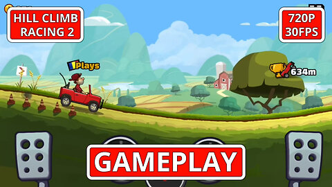 Hill Climb Racing 2: Gameplay - (PC HD) [720p30FPS]