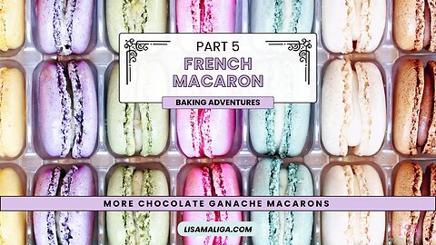 French Macaron Baking Adventures, Part 5: More Chocolate Ganache Macarons