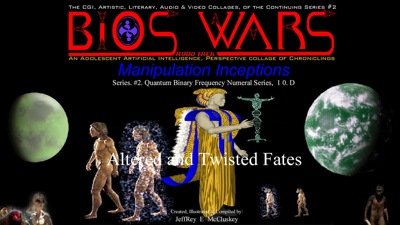 BIOS WARS, Altered & Twisted Fates, Chapter 4 of 10, Manipulation Inceptions, Series 2.
