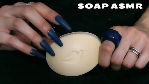ASMR Tapping & Scratching Soap Bars (no talking, scratchy tapping)