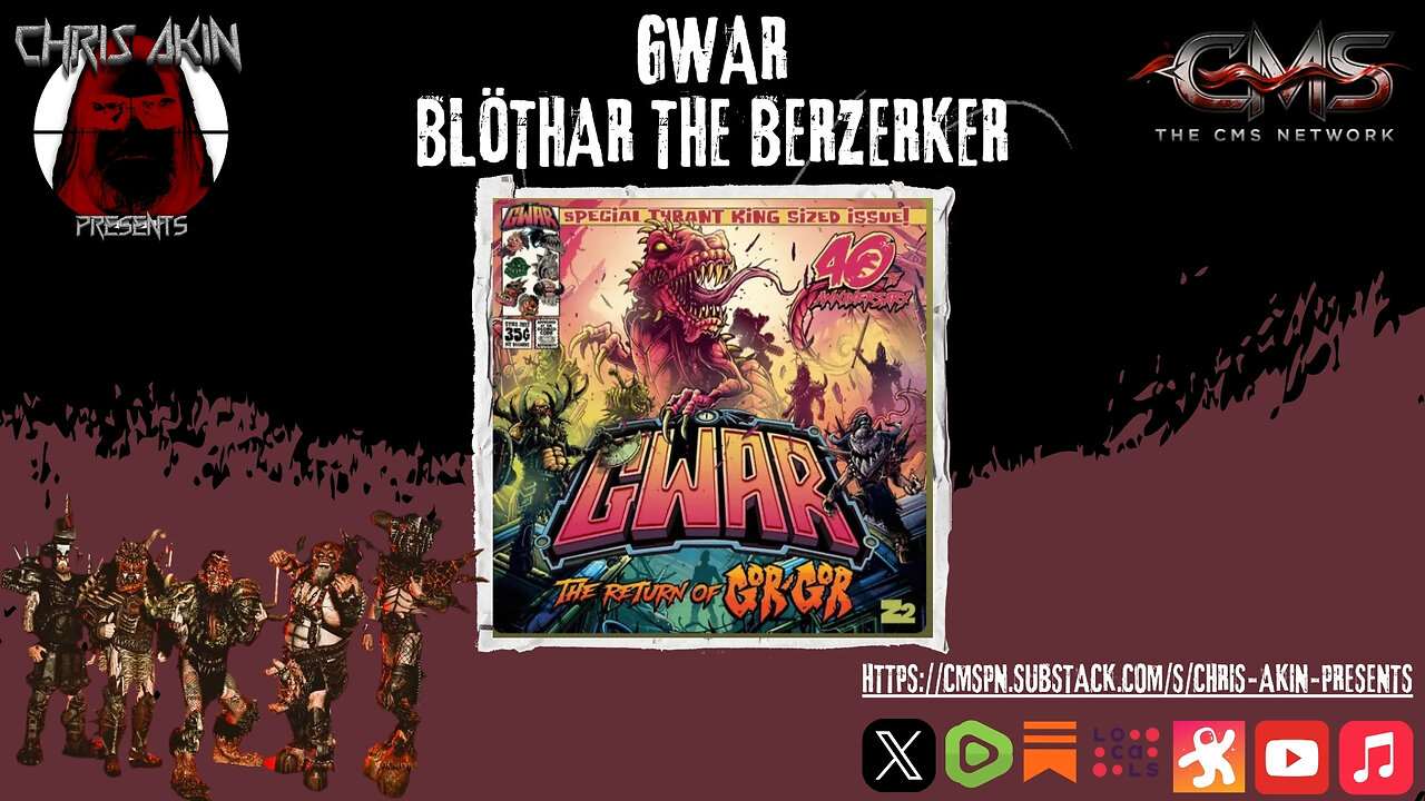GWAR's Blothar Exposes The Brutal Truth About Gor Gor, Oderus & 40 Years of Blood