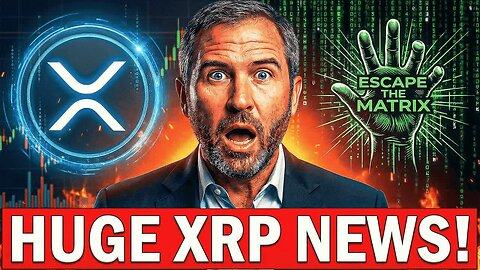 XRP WON'T MOVE ALL THE MONEY - WORK 40 YEARS OR HOLD XRP TO ESCAPE THE MATRIX - ALIENS ARE COMING!