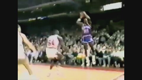 Gerald Wilkins 29 Points 3 Ast 3 Stl @ Bulls, 1988-89.