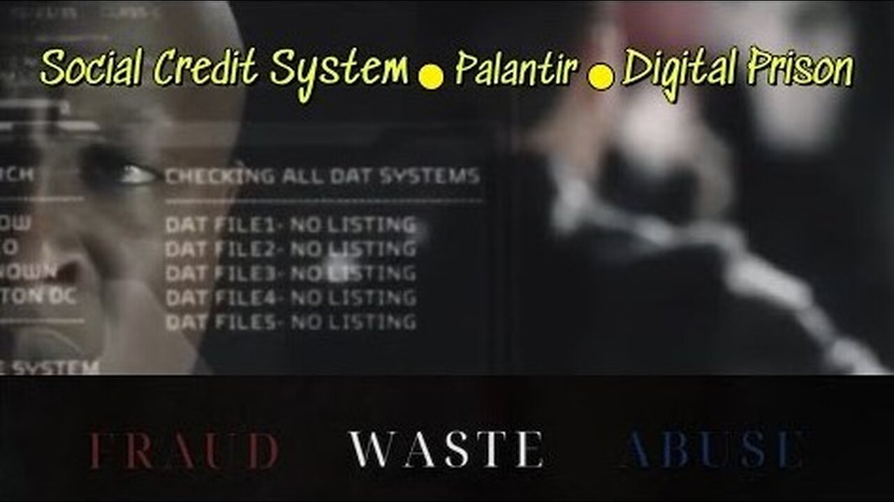 How Trump & Elon Helped Peter Thiel 'PALANTIR' Finish Your Digital Prison! RFB, RE-UPLOAD