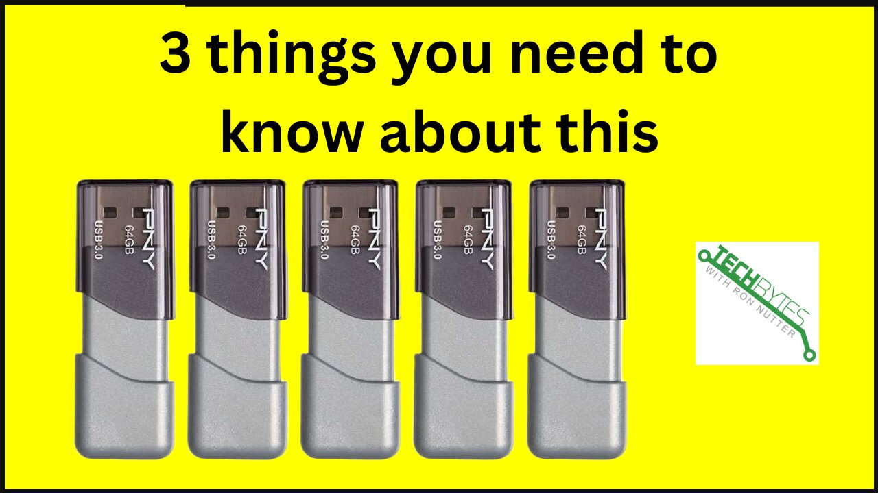 3 things to know about the PNY 64GB Turbo Attaché 3 USB 3.0 Flash Drive
