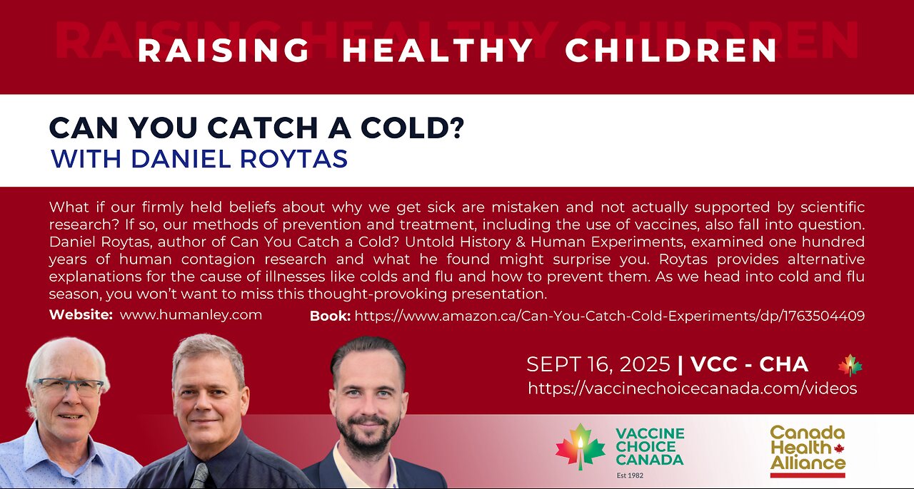 CAN YOU CATCH A COLD? with DANIEL ROYTAS