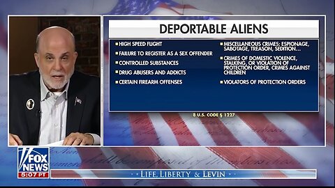 Levin: The Purpose Of Immigration Is To Serve The Citizenry Of The United States