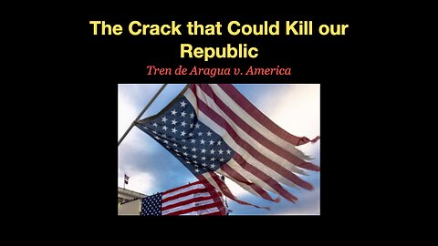 The Crack that Could Kill our Republic: Foreign Gangs v. USA