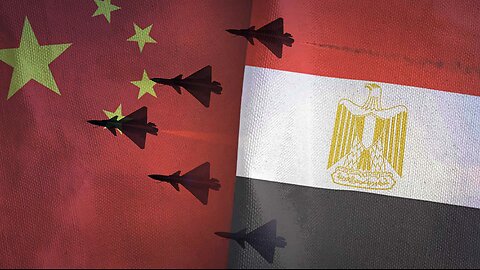 Chinesisch-Ägyptisches Luftwaffenmanöver