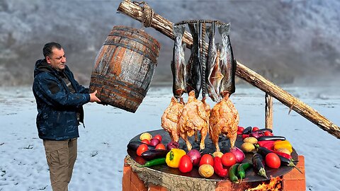 Platos Tradicionales Cocinados en Plena Naturaleza