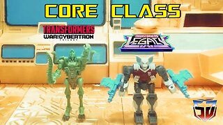Toy Review Transformers Core Class Bomburst and Dracodon