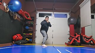 WTD Sliding Crescento Kick to Oblique Kick sequential