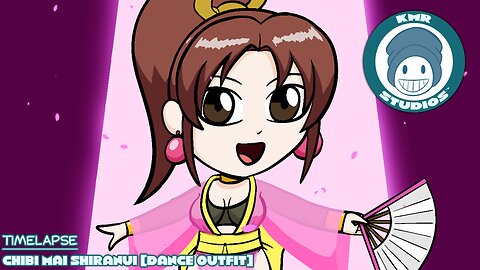 Timelapse: Chibi Mai Shiranui [Dance Outfit]