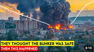 Russia has just fired 24 thermobaric missiles - TOS-1A destroys Ukrainian bunkers instantly!