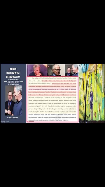 THE DERSH THINKS THAT 🔞 THE AGE OF CONSENT IS TOO DAMN HIGH❗