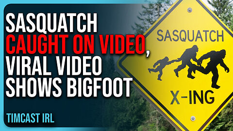 SASQUATCH CAUGHT ON VIDEO, Viral Video Shows Bigfoot