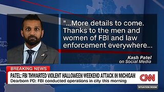 FBI director says ‘potential terrorist attack’ over Halloween weekend was averted