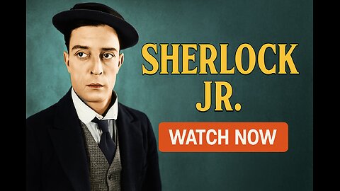 Sherlock Jr. (1924) | Full Movie | Buster Keaton Classic Comedy