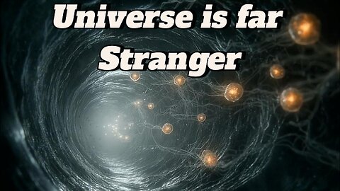 Universe is far strange