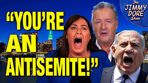 Israel and Zionist Viciously Turn On Piers Morgan