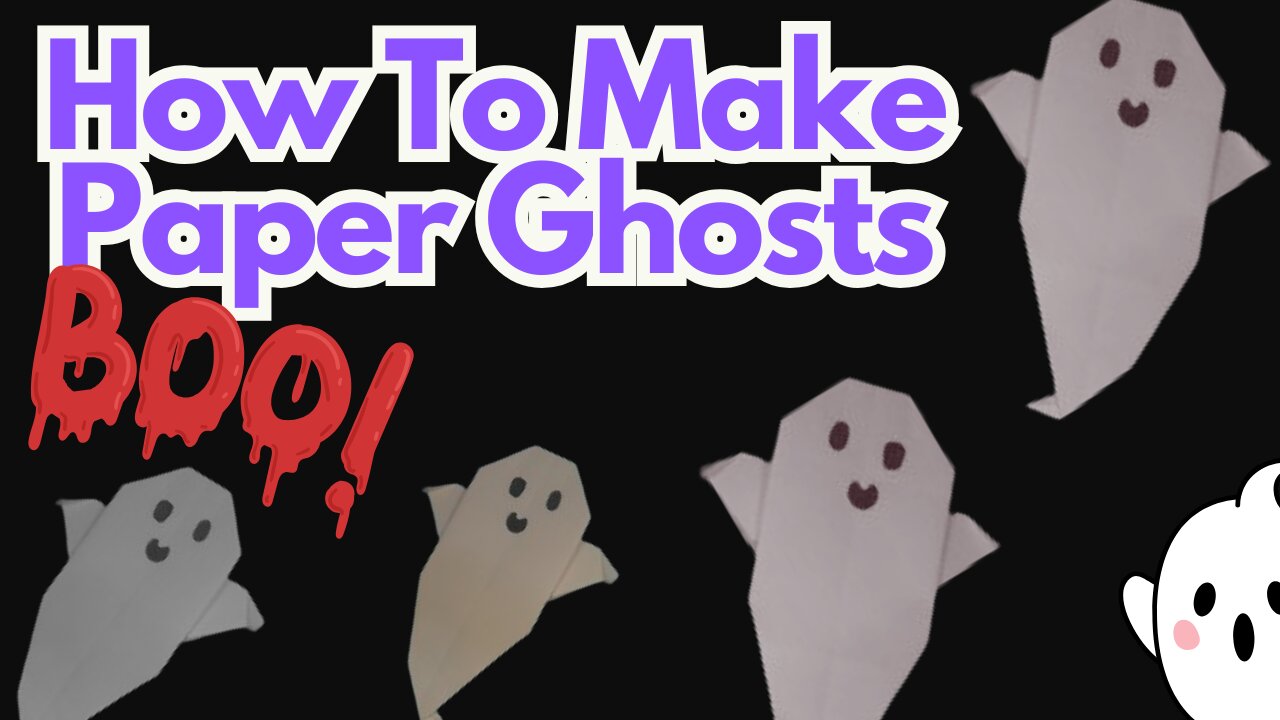 Fold a Spooky Origami Ghost: Simple Step-by-Step Craft Guide