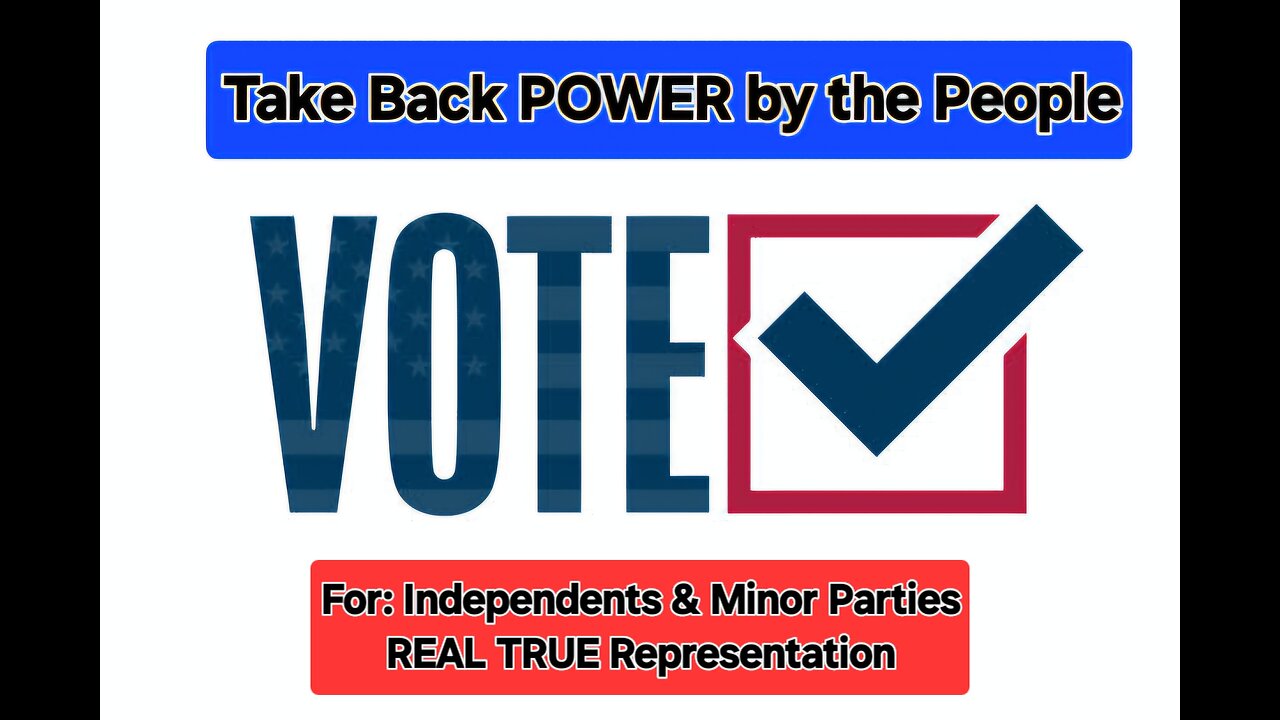 Balance of Power Canberra - Vote Independent!