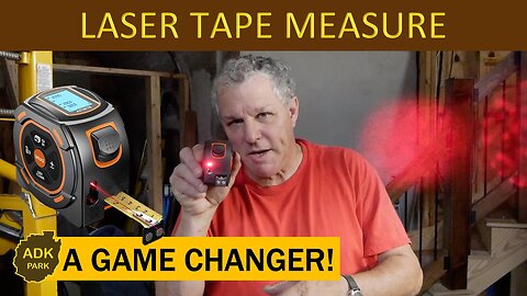 Framing UNDER the STAIRS with the ELIKLIV LASER TAPE MEASURE - Honest Review!