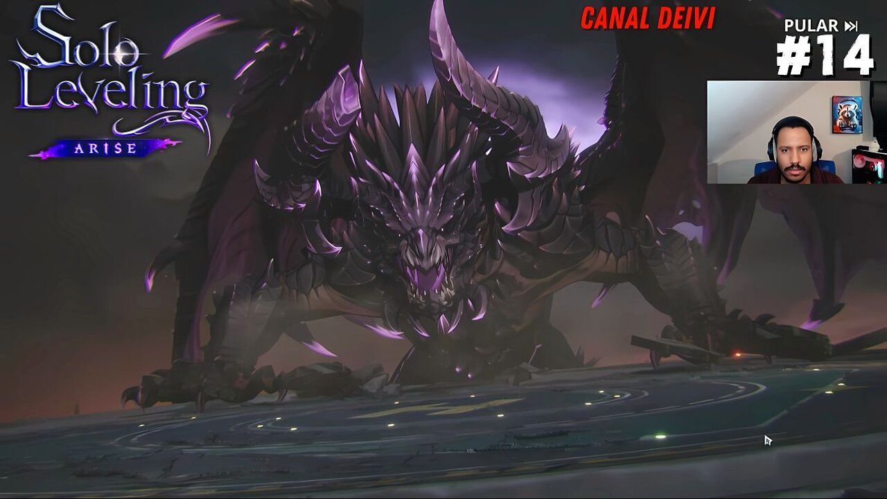 Sung Jin-woo vs Dragão Chama Negra, Mão Direita de Ennio + Capitulo 14 - Solo Leveling:Arise