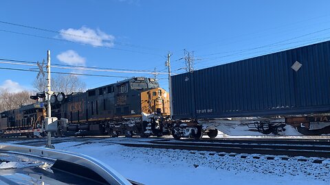 Lightning Fast CSX Train part 41 Fierce Four