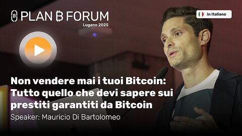 Non Vendere Mai i Tuoi Bitcoin: Guida ai Prestiti Garantiti | Plan ₿ Forum