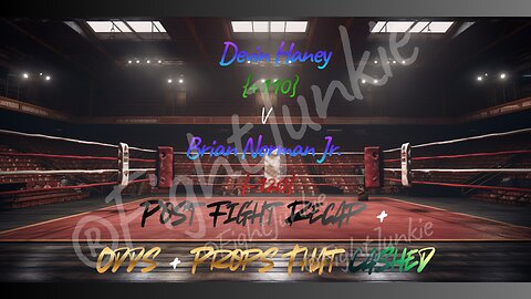 UPSET ALERT! +115 Devin Haney Decision Cashes Vs Brian Norman Jr. Full Recap!