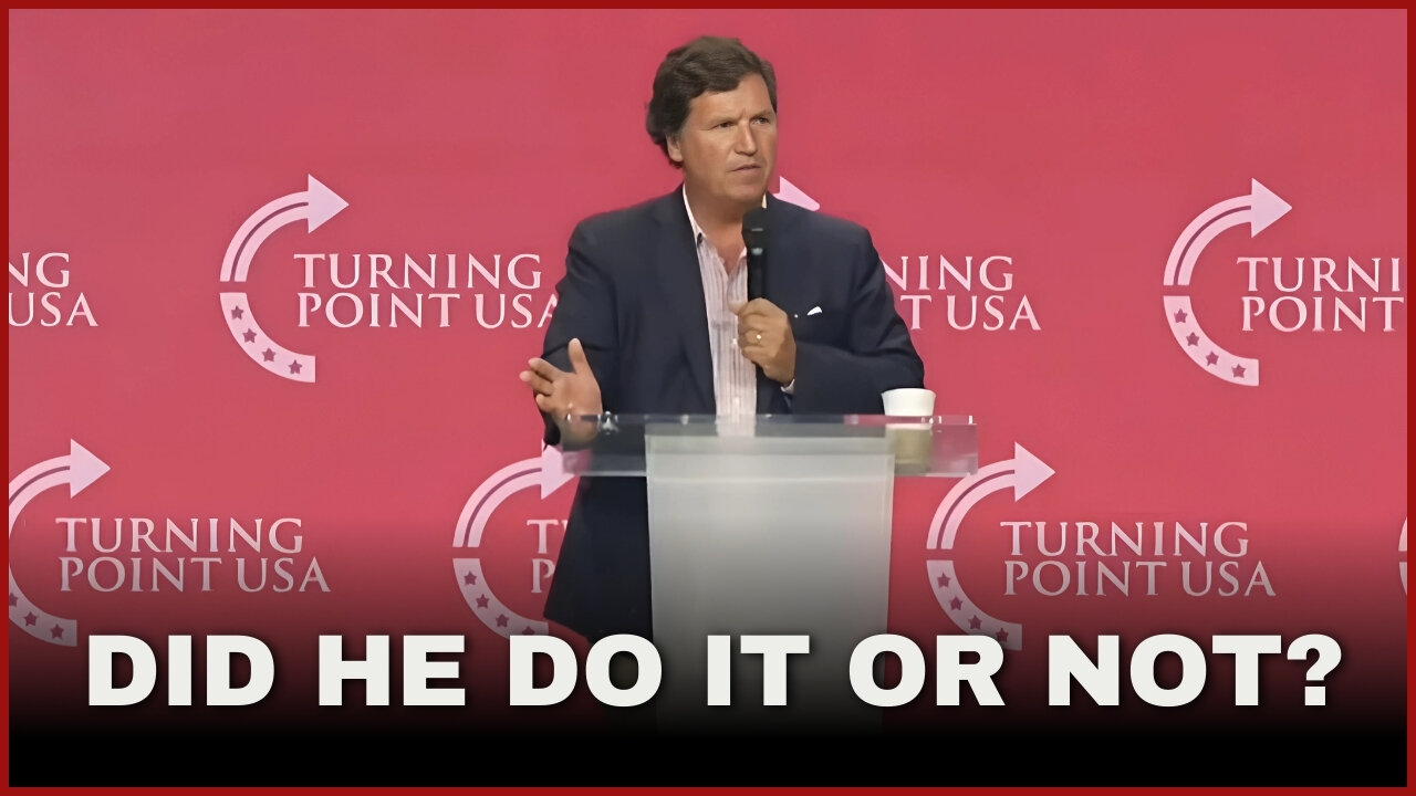 Tucker Carlson: Jeffrey Epstein Worked on Behalf of Israel | Syriana Analysis