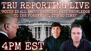 "POTUS is all about bringing PAST knowledge to the forefront, It’s GO TIME!"