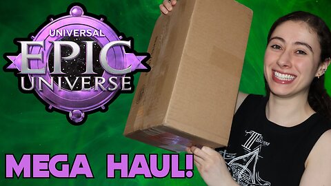 Universal Studios Epic Universe Merch Haul #2 | Harry Potter Unboxing!