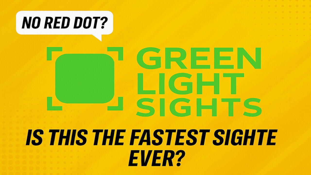 Is This the Fastest Pistol Sight Ever Made?