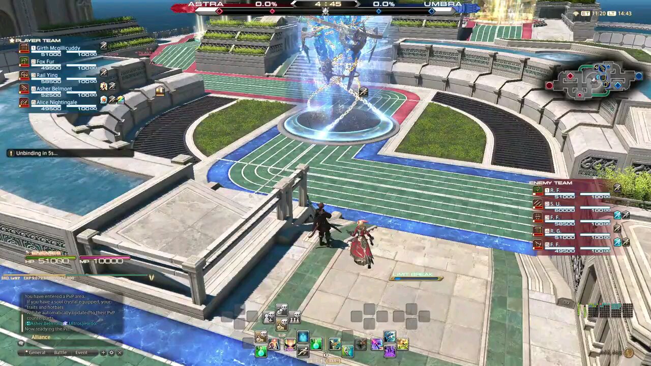 FFXIV CC PvP as Bard