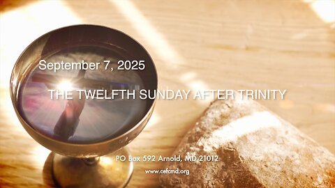 Cornerstone Free Church Worship Service - September 7, 2025