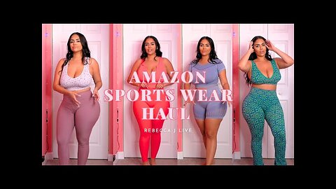 AMAZON SPORTS WEAR HAUL with Rebecca J