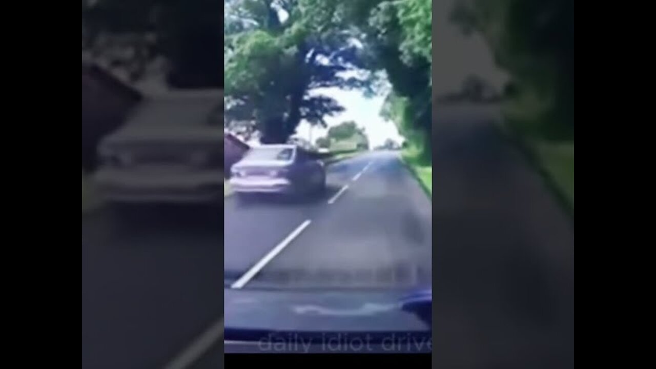 DRIVER BLASTS HIS HORN AND SPEEDS PAST ME 🏎 3 MINUTES LATER HE'S IN THE GUTTER❗