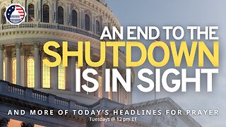 An End to the Shutdown Is in Sight