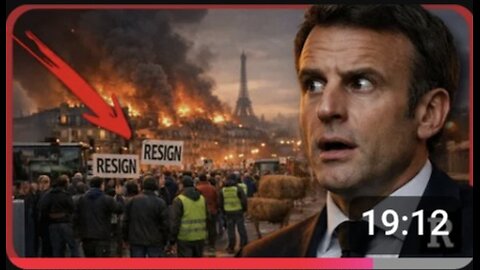 Macron and Husband Go Into Hiding in Paris Amid Farmer Revolt !!!