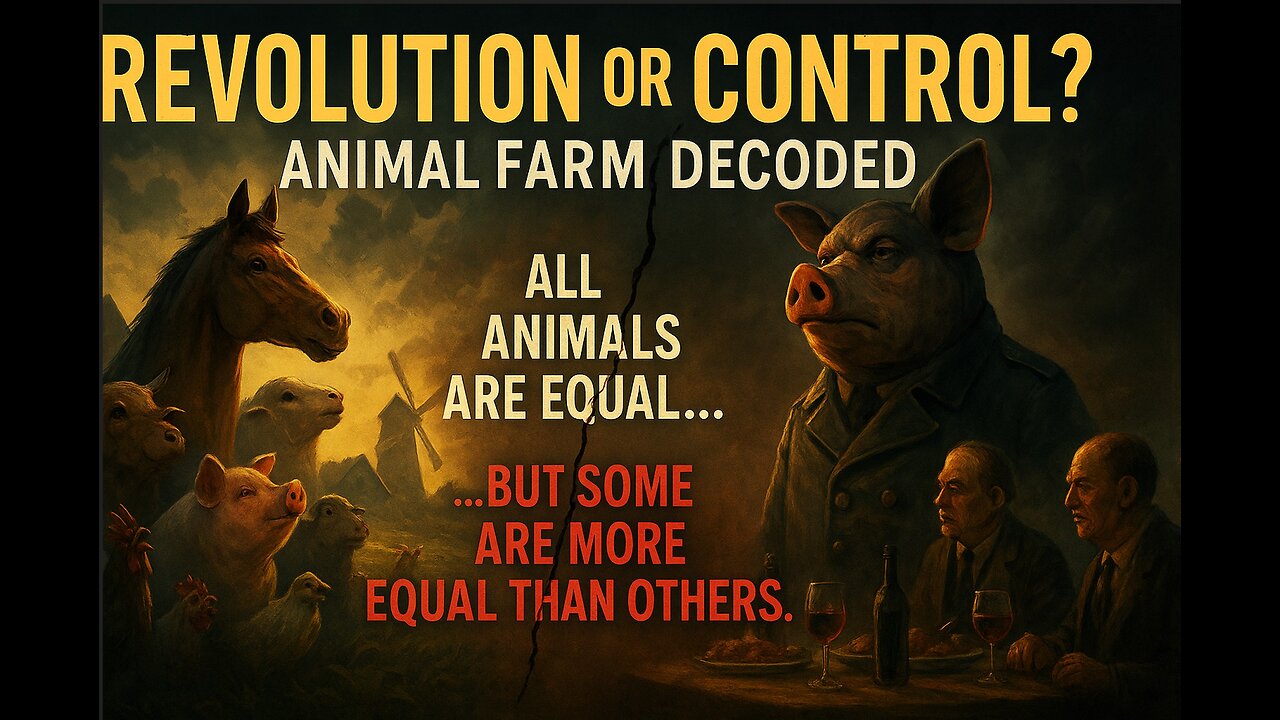Animal Farm Decoded: From Revolution to Tyranny #George Orwell