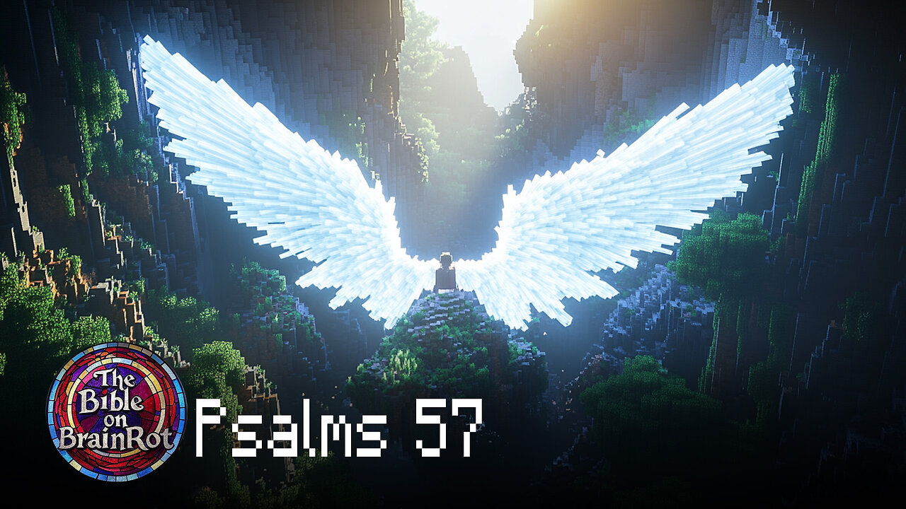 Psalm 57 – “Under the Shadow of His Wings” | The Bible on BrainRot