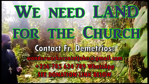 Help Orthodox Africans Buy Land for a Church Building