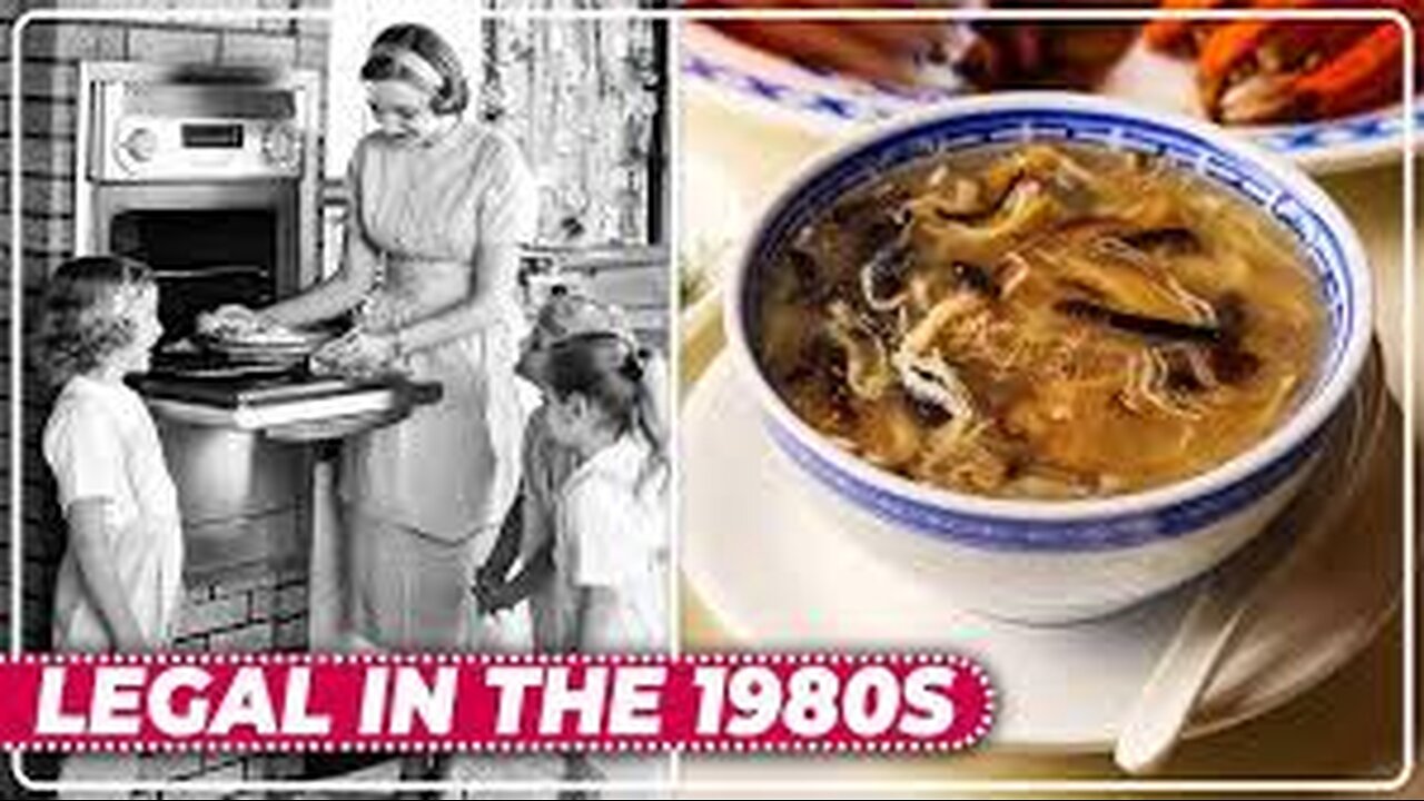 ILLEGAL NOW, But Normal to Eat in the 1980s!