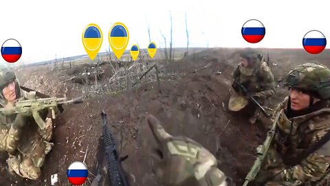 Close-Range Chaos: Brutal Battle Captured in Raw Frontline Footage