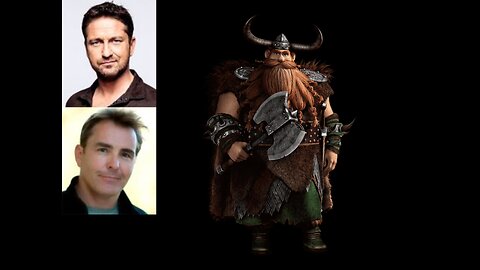 Animated Voice Comparison- Stoick the Vast (How to Train Your Dragon)