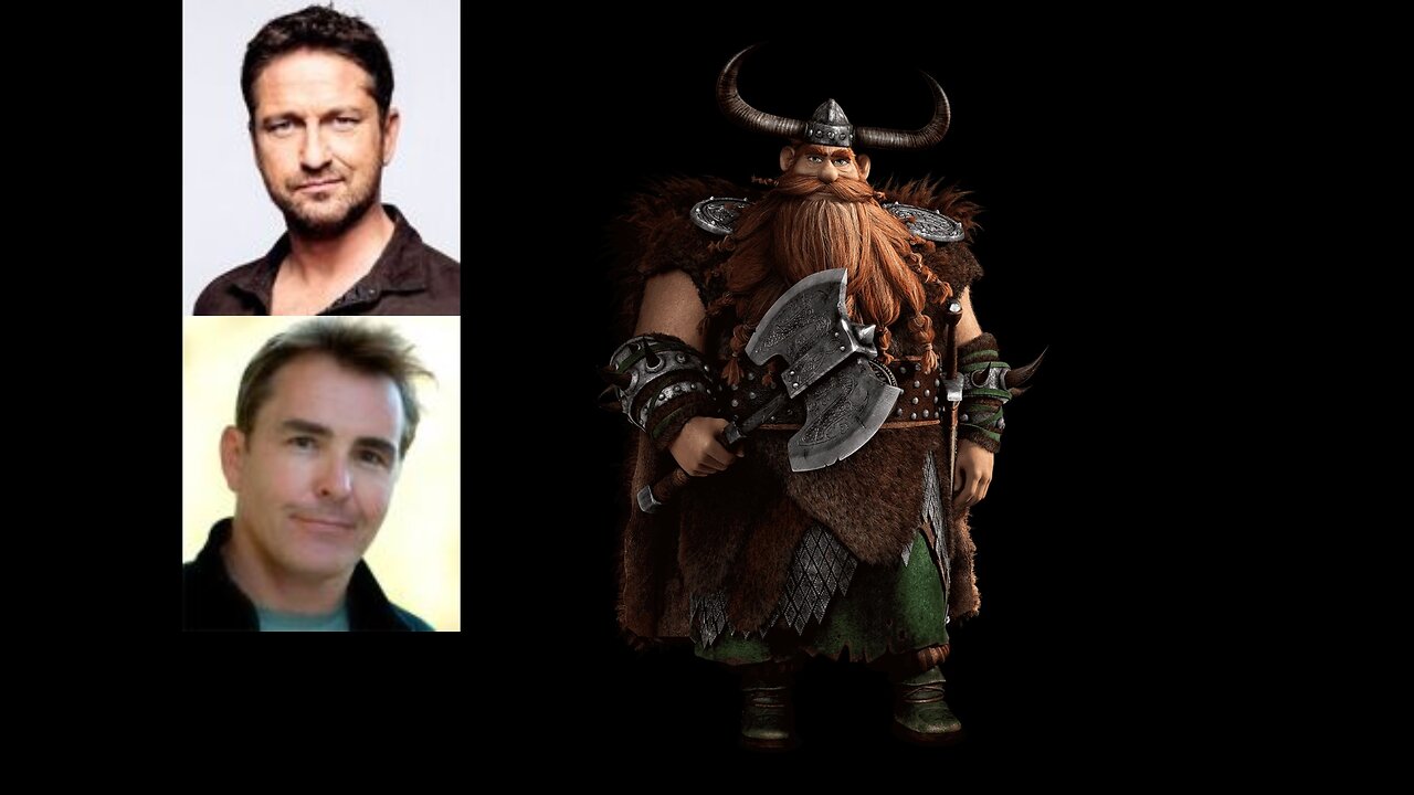 Animated Voice Comparison- Stoick the Vast (How to Train Your Dragon)