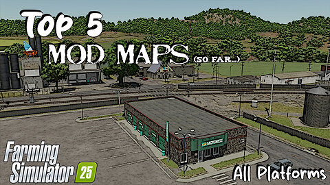 Top 5 Mod Maps| All Platforms | 9/1/2025 | Farming Simulator 25